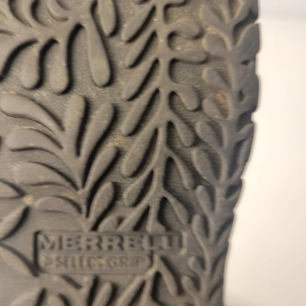 Merrell Terran Lattice II Sandals Women 5 Black Strappy Air Cushion Gorpcore Hik